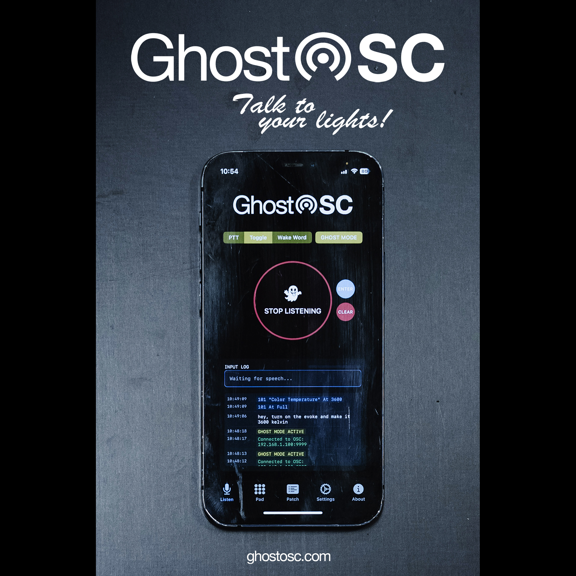 Ghost@SC Setup 1